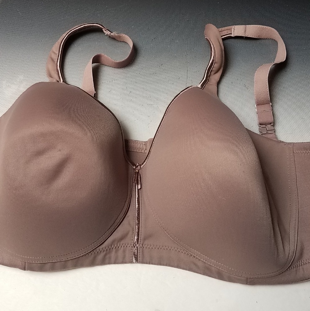 Vanity fair light padding nude brown bra 4…